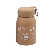 Cute water bottle for kids - 330 ml Cute Bunny Water Bottle | Cute Rabit Print Water Bottle for Boys and Girls | Kids Return Gift | Water Bottle Sipper | Insulated Water Bottle