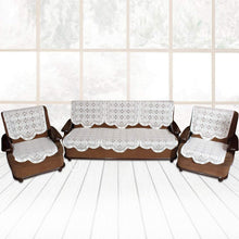 Elegant Floral Sofa Protector Runner 