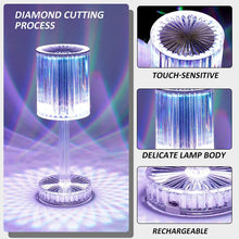 USB Crystal Table Lamp