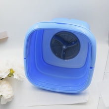 Full view of portable mini washer demonstrating its suitability for various uses.