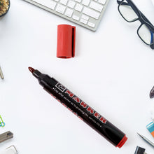 Red Permanent Ink Marker Set