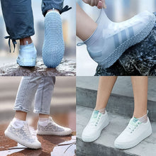 Non-Slip Silicone Reusable Waterproof Anti-Skid Shoe Covers (Large, 1 Pair)
