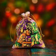 Decorative Gift Potli with 10 Premium Chocolates – Reusable Festive Return Gift Hamper