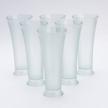 High Quality Faluda, ice cream, Juicer and Water Glasses Set of 6 Transparent, Drinking Water Glasses Stylish Glasses for Faluda, Water, Juice, Glass Set of 6 Pcs (Plastic 300 ML Approx)