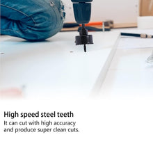 Drill Hole Cutter, Carbon Steel High Accuracy Incisive Hole Saw for Cutting PCV  (18 Pcs Set)