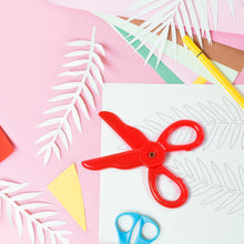 Plastic Child-Safe Scissor Set (50 Pcs Set)