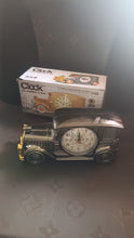 Car Model Clocks, Pen Holder Function ABS Material Alarm Clock Office Desk Bedroom