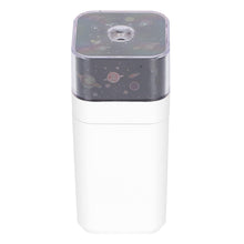 LED night light projector humidifier with star design
