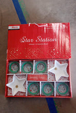 Star Station 6 Pc Glass Bowl & 2 Pc Plastic Star Snack Bowl Set (8 Pcs Set)