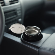 Round Smokeless Ashtray with Lid (1 Pc)