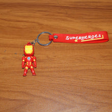 Cute Cartoon Silicone 3D Key Chain with Metal Hook & Strap (Pack of 1)
