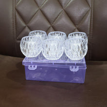 Crystal Design LED Tealight Candles (6 Pc / Set)