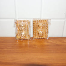 Ornate Rectangular Pooja Tilak Plate - (Mix Design / 1 Pc)