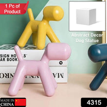 Plastic Cute Animal Puppy Chair Dog Low Footstool for Bedroom Living