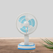 6002 PORTABLE LED LIGHT WITH MINI FAN- YJ 5570 