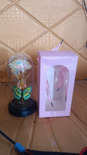 LED Light-Up Eternal Rose Butterfly in Transparent Dome (1 Pc / Battery not Included)